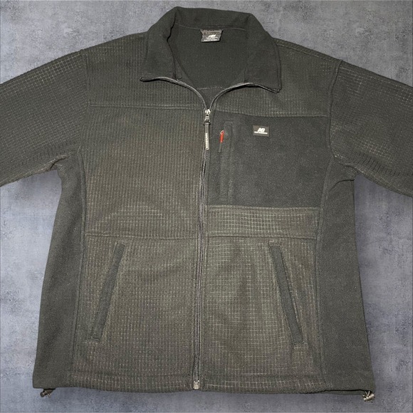 New Balance Full Zip Sweater Black Size M NWT - Picture 2 of 5